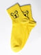 Шкарпетки жовті з малюнком | 5631198
