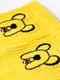 Шкарпетки жовті з малюнком | 5631198 | фото 3