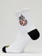 Шкарпетки білі з малюнком | 5631205 | фото 3