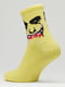Шкарпетки жовті з малюнком | 5631209 | фото 2