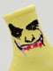 Шкарпетки жовті з малюнком | 5631209 | фото 3