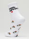 Шкарпетки білі з малюнком | 5631227 | фото 4