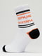 Шкарпетки білі з написом | 5631241 | фото 3