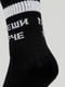Шкарпетки чорні з написом | 5631243 | фото 4