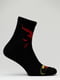 Носки черные с рисунком | 5631244 | фото 2