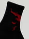 Шкарпетки чорні з малюнком | 5631244 | фото 5