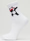 Носки белые с рисунком | 5631250 | фото 3