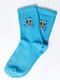 Шкарпетки блакитні з малюнком | 5631342