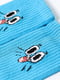 Шкарпетки блакитні з малюнком | 5631342 | фото 2