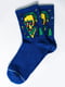 Шкарпетки сині з малюнком | 5631348 | фото 2