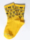 Шкарпетки жовті з малюнком | 5631354 | фото 2