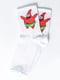 Шкарпетки білі з малюнком | 5631369 | фото 2