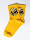 Шкарпетки жовті з малюнком | 5631373 | фото 2