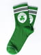 Шкарпетки зелені з малюнком | 5631390