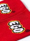 Носки красные с рисунком | 5631398 | фото 2