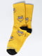 Шкарпетки жовті з малюнком | 5631297