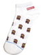 Шкарпетки білі з малюнком | 5631235 | фото 2
