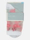 Носки капроновые двухцветные с рисунком | 5631747