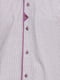 Рубашка бело-розовая в полоску | 5631803 | фото 2