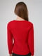 Пуловер красный с рисунком | 5631572
