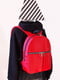 Рюкзак червоний | 5636663 | фото 2