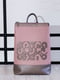Рюкзак розовый с рисунком | 5636706