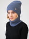 Комплект: шапка и шарф-снуд | 5541118 | фото 4