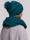 Комплект: шапка и шарф-снуд | 5640439 | фото 2