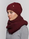 Комплект: шапка и шарф-снуд | 5640523