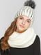 Комплект: шапка і шарф-снуд | 5640568