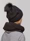 Комплект: шапка и шарф-снуд | 5640591 | фото 2