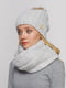 Комплект: шапка і шарф-снуд | 5640604