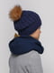 Комплект: шапка и шарф-снуд | 5640606 | фото 2