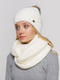 Комплект: шапка и шарф-снуд | 5640617
