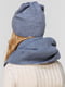 Комплект: шапка и шарф-снуд | 5640622 | фото 2