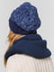 Комплект: шапка и шарф-снуд | 5640628 | фото 2