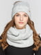 Комплект: шапка і шарф-снуд | 5640636