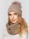 Комплект: шапка и шарф-снуд | 5640651