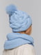 Комплект: шапка и шарф-снуд | 5640674 | фото 2