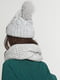 Комплект: шапка и шарф-снуд | 5640686 | фото 2