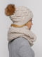 Комплект: шапка і шарф-снуд | 5640690 | фото 2