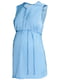 Блуза для вагітних блакитна | 5448961 | фото 6