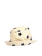 Шляпа бежевого цвета с принтом | 5572436 | фото 2