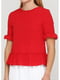 Блуза красного цвета | 5597910 | фото 4