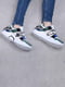 Кросівки біло-зелені | 5644093 | фото 2