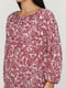 Блуза рожева в принт | 5641575 | фото 3