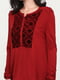 Блуза бордовая | 5641578 | фото 3