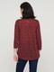 Блуза бордовая в горошек | 5641602 | фото 2