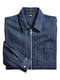 Куртка-сорочка синя джинсова | 5651978 | фото 3