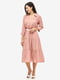 Платье розовое в горошек | 5655281 | фото 2
